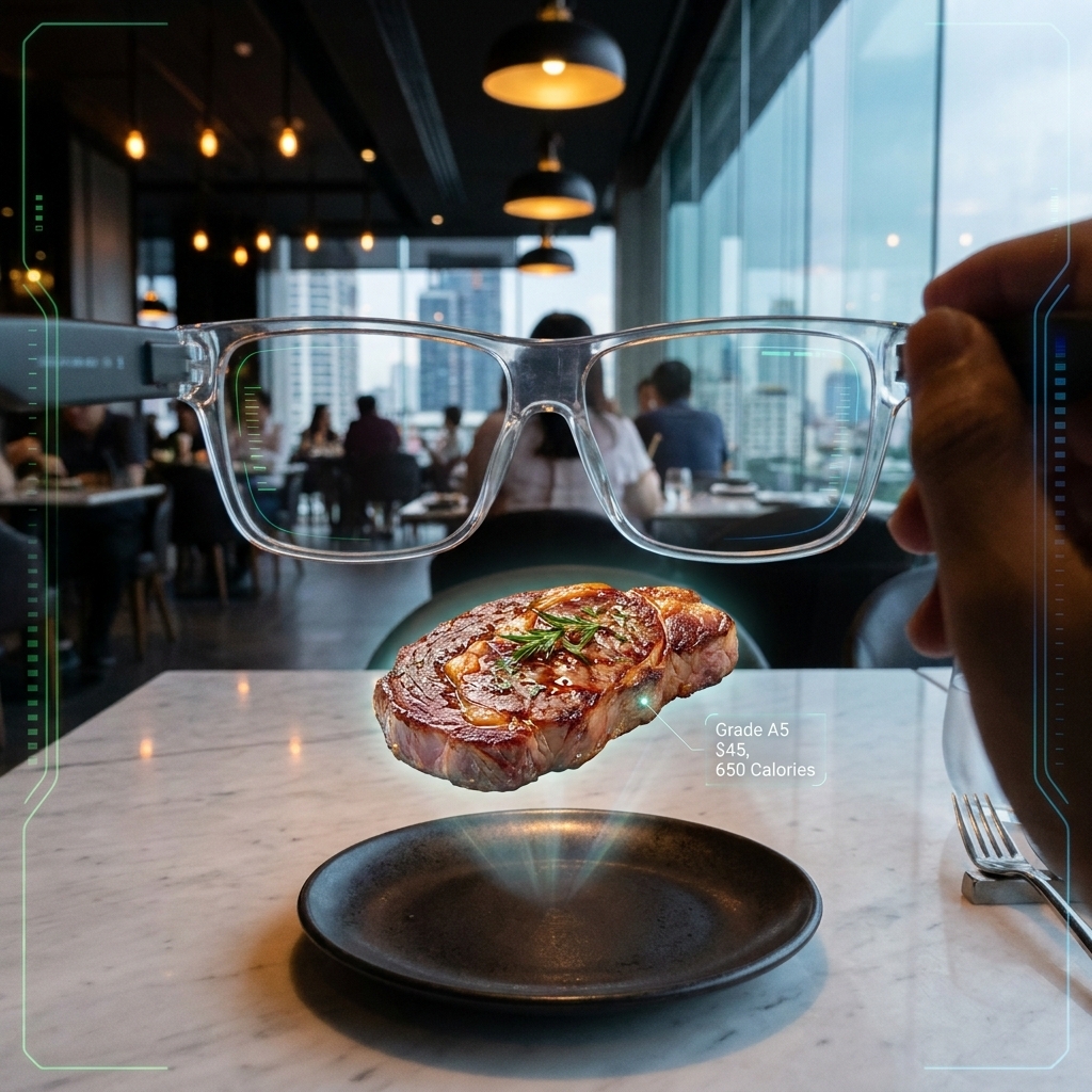 A first-person perspective shot sit